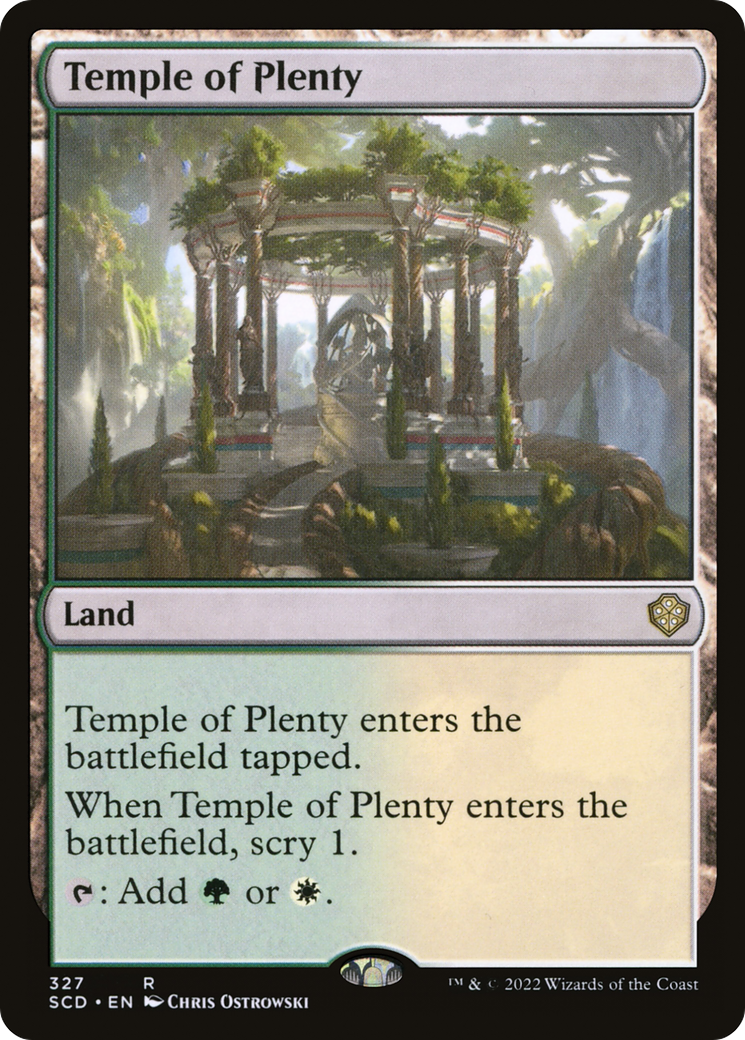 Temple of Plenty [Starter Commander Decks] | Spectrum Games