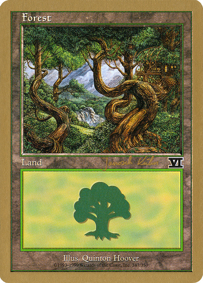 Forest (jk347) (Janosch Kuhn) [World Championship Decks 2000] | Spectrum Games