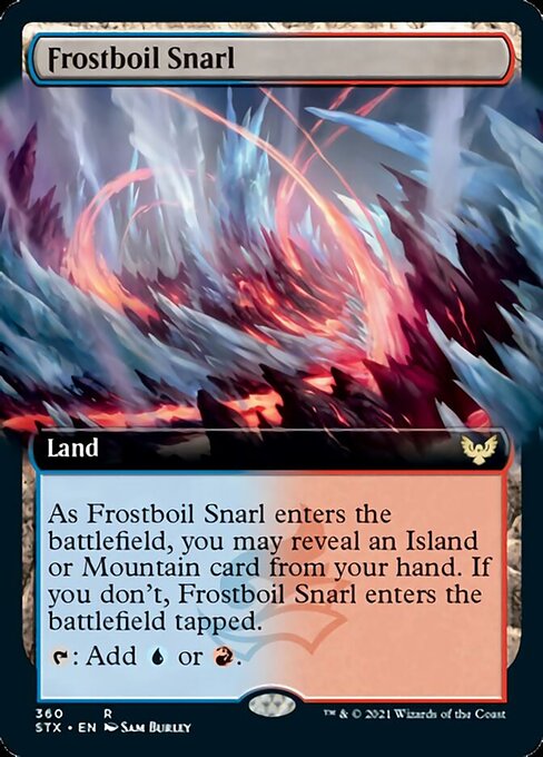 Frostboil Snarl (Extended) [Strixhaven: School of Mages] | Spectrum Games