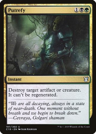 Putrefy [Commander 2019] | Spectrum Games