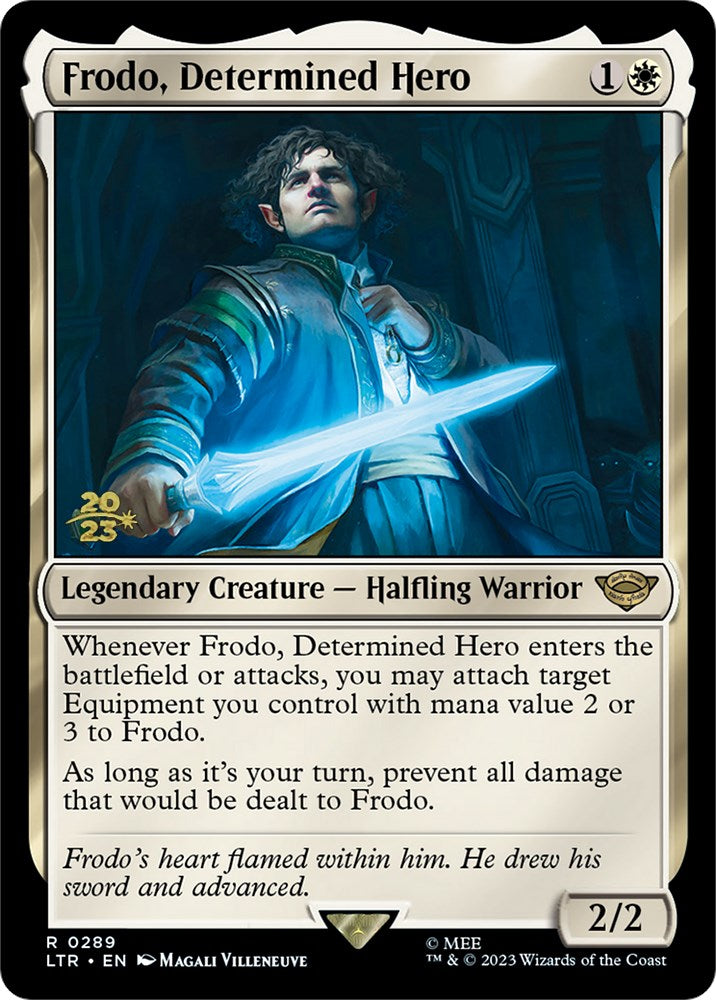 Frodo, Determined Hero [The Lord of the Rings: Tales of Middle-Earth Prerelease Promos] | Spectrum Games