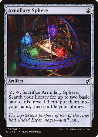 Armillary Sphere [Commander 2019] | Spectrum Games