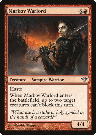 Markov Warlord [Dark Ascension] | Spectrum Games