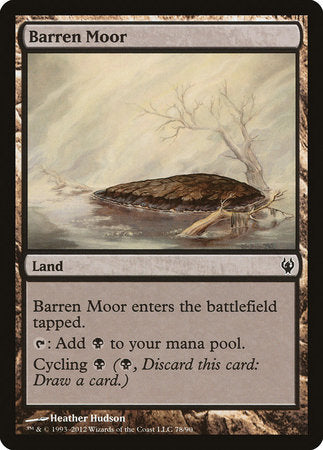 Barren Moor [Duel Decks: Izzet vs. Golgari] | Spectrum Games