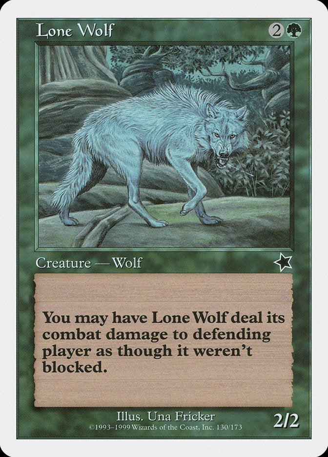 Lone Wolf [Starter 1999] | Spectrum Games