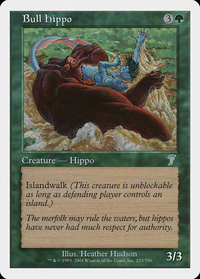 Bull Hippo [Seventh Edition] | Spectrum Games