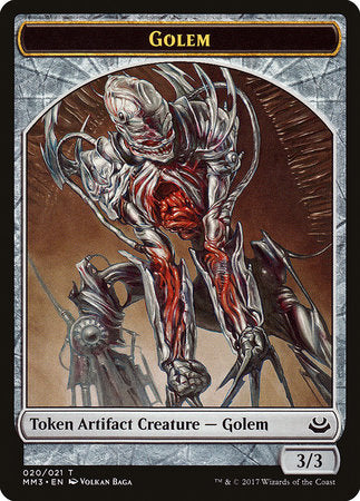 Golem Token [Modern Masters 2017 Tokens] | Spectrum Games