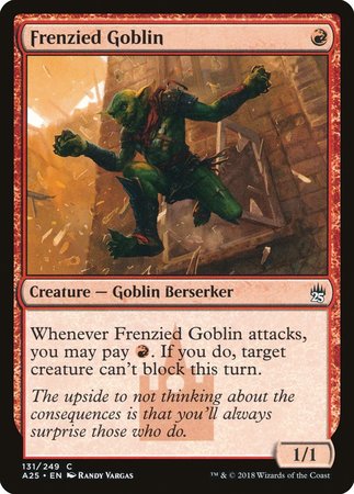 Frenzied Goblin [Masters 25] | Spectrum Games