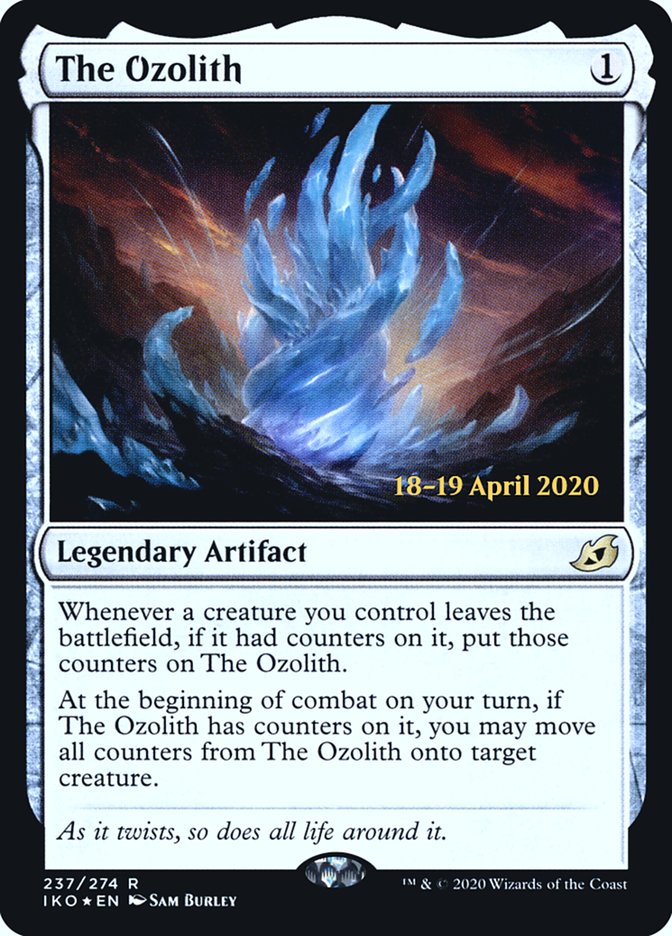 The Ozolith  [Ikoria: Lair of Behemoths Prerelease Promos] | Spectrum Games