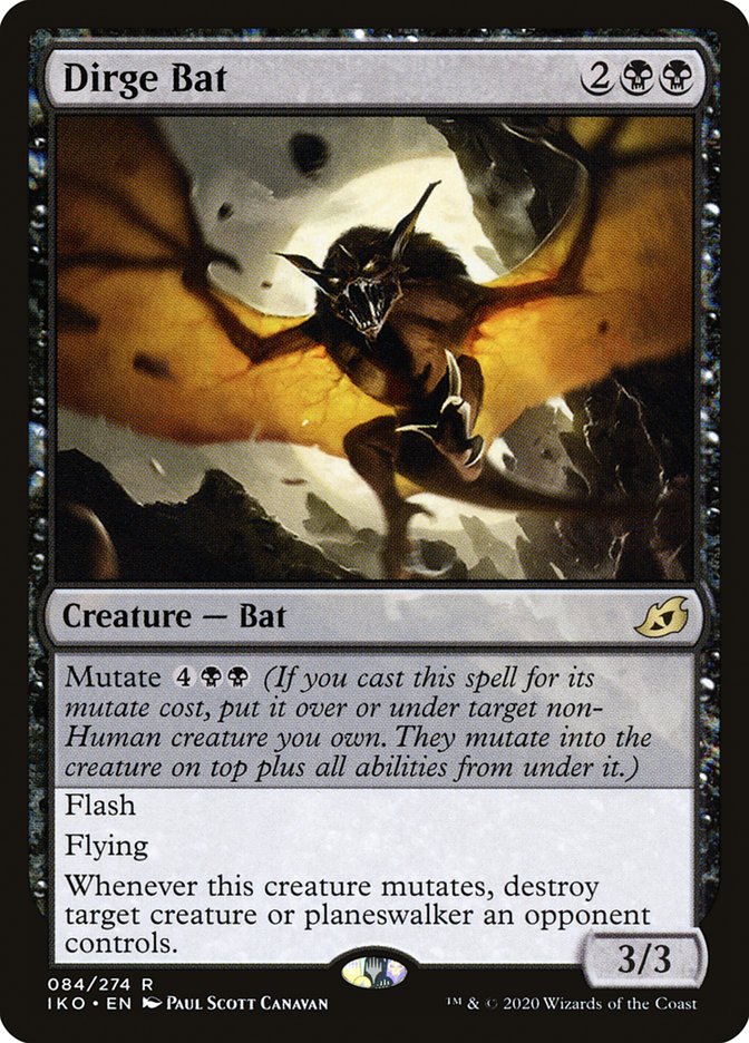 Dirge Bat [Ikoria: Lair of Behemoths] | Spectrum Games