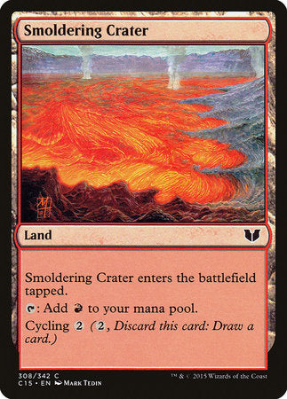 Smoldering Crater [Commander 2015] | Spectrum Games