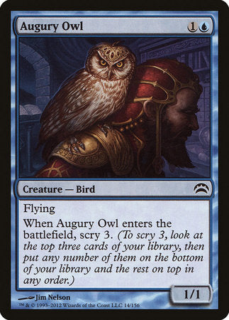 Augury Owl [Planechase 2012] | Spectrum Games