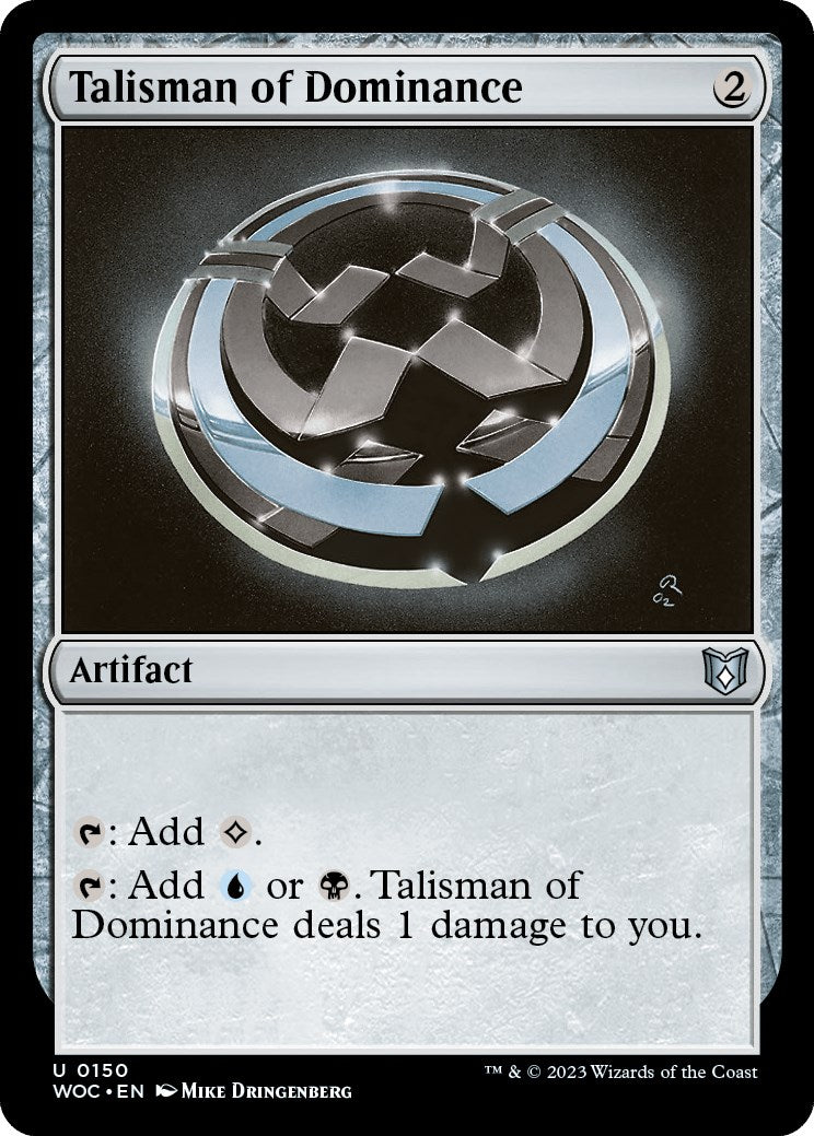 Talisman of Dominance [Wilds of Eldraine Commander] | Spectrum Games