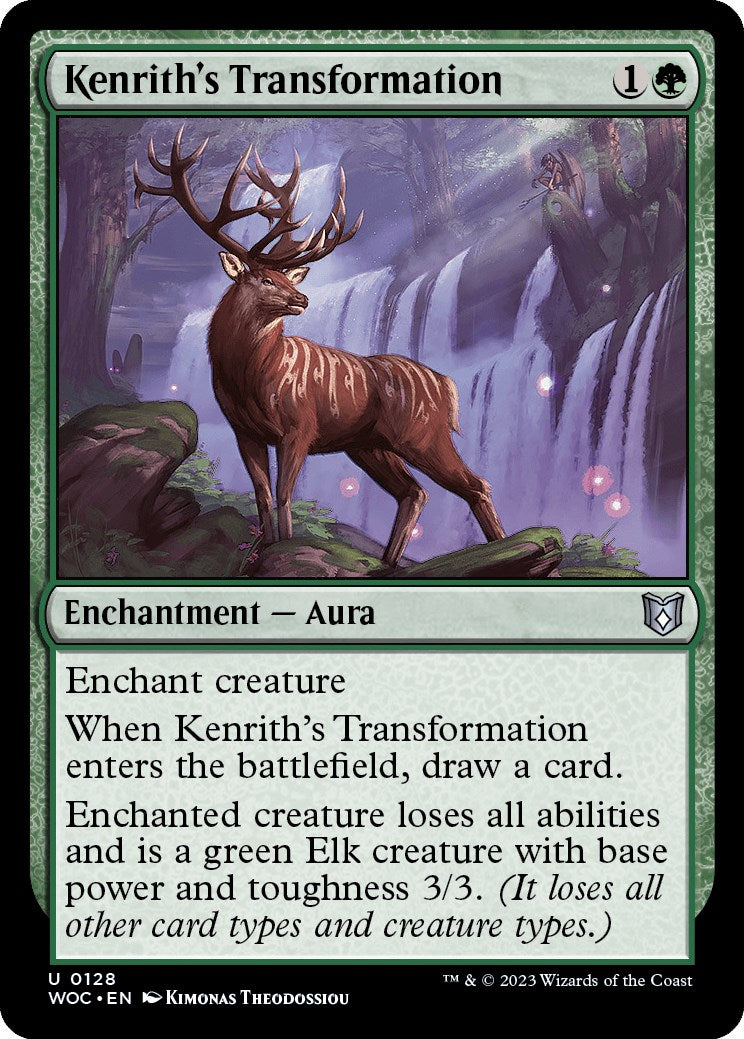 Kenrith's Transformation [Wilds of Eldraine Commander] | Spectrum Games