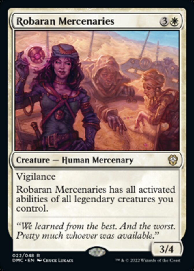 Robaran Mercenaries [Dominaria United Commander] | Spectrum Games