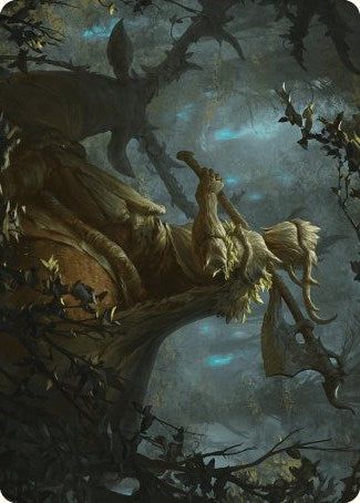 Verdant Outrider Art Card [Wilds of Eldraine Art Series] | Spectrum Games