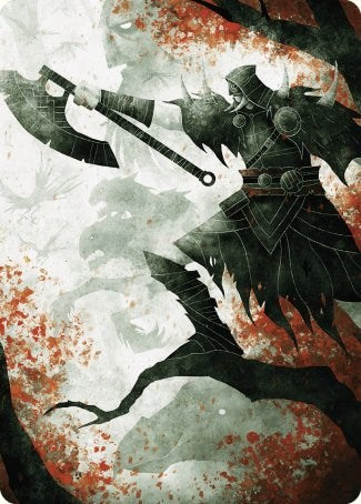 Garruk's Uprising Art Card [Wilds of Eldraine Art Series] | Spectrum Games