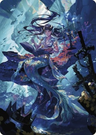 Rhystic Study Art Card [Wilds of Eldraine Art Series] | Spectrum Games