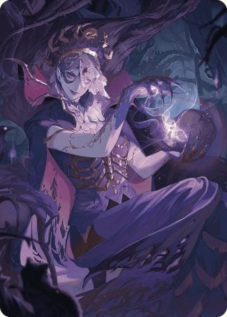 Necropotence Art Card [Wilds of Eldraine Art Series] | Spectrum Games