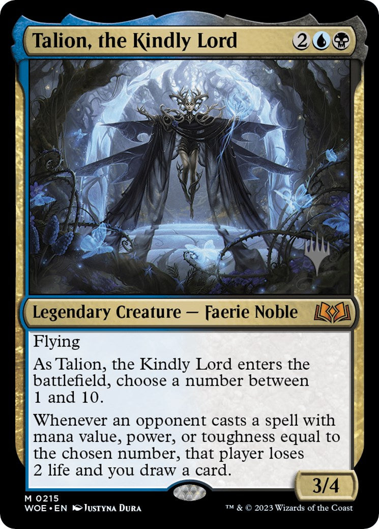 Talion, the Kindly Lord (Promo Pack) [Wilds of Eldraine Promos] | Spectrum Games