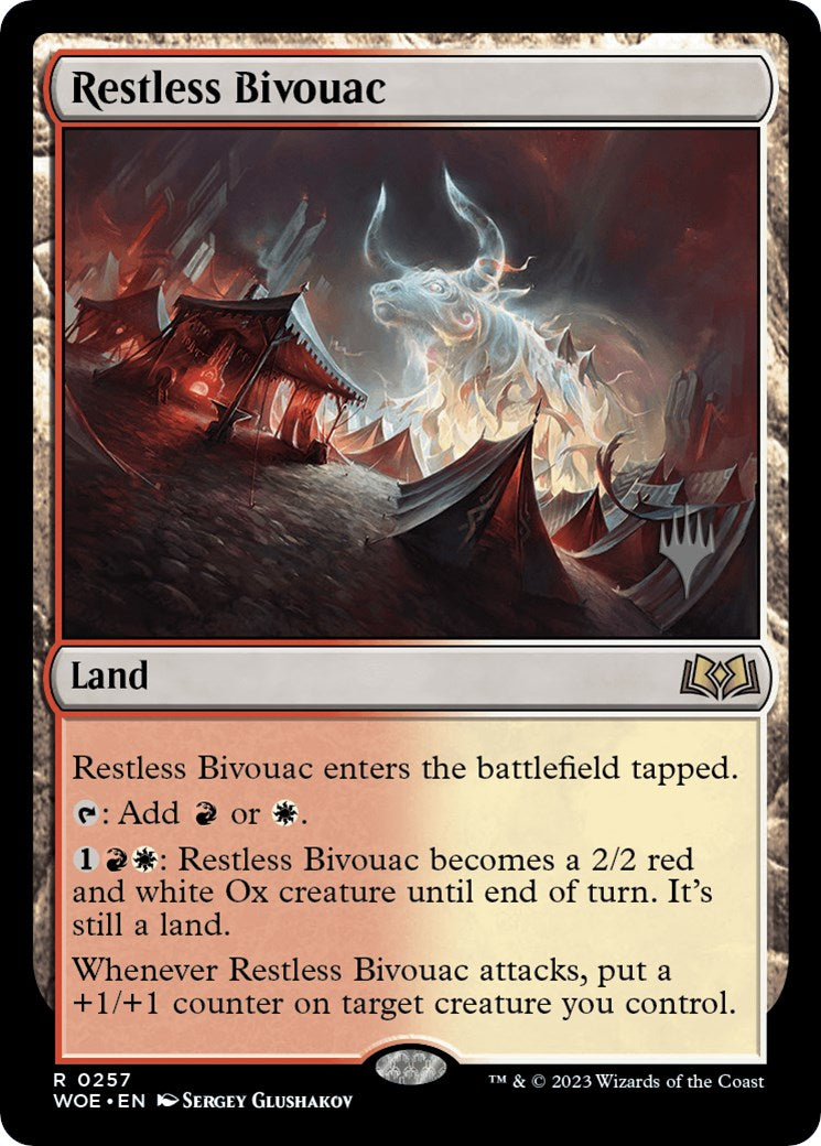 Restless Bivouac (Promo Pack) [Wilds of Eldraine Promos] | Spectrum Games