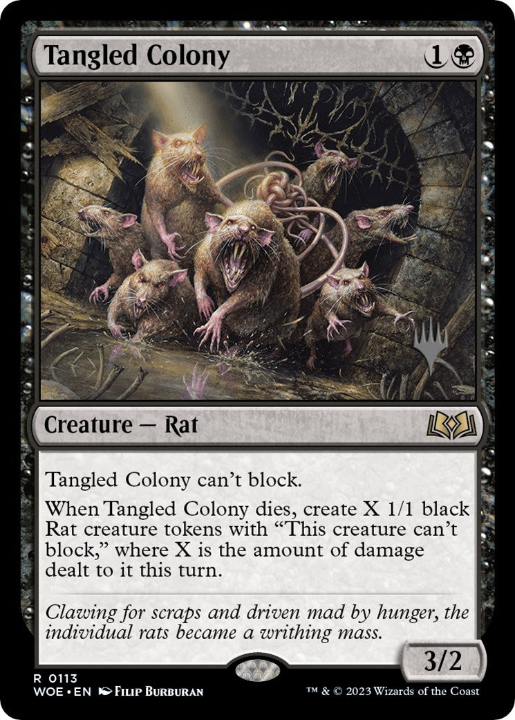 Tangled Colony (Promo Pack) [Wilds of Eldraine Promos] | Spectrum Games