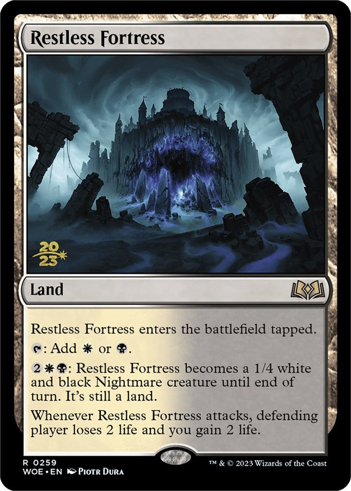 Restless Fortress [Wilds of Eldraine Prerelease Promos] | Spectrum Games