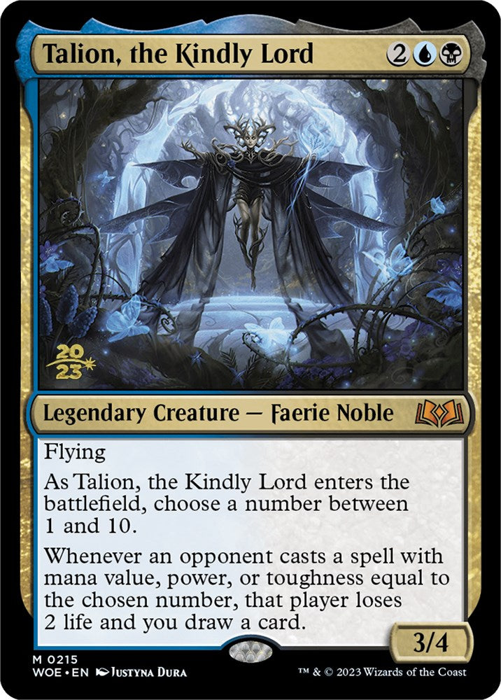 Talion, the Kindly Lord [Wilds of Eldraine Prerelease Promos] | Spectrum Games