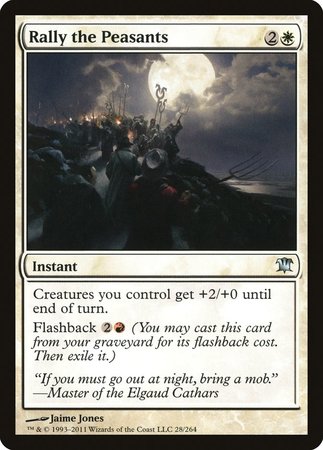 Rally the Peasants [Innistrad] | Spectrum Games