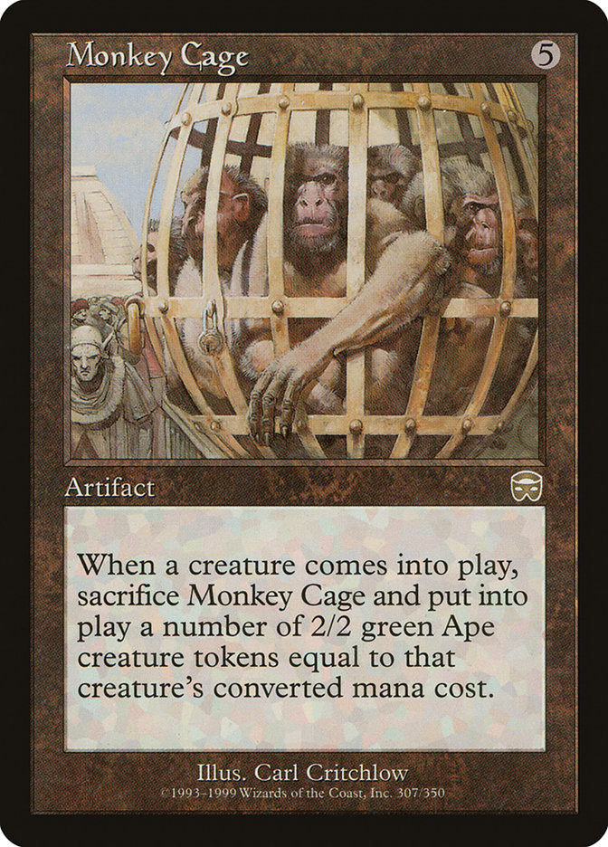 Monkey Cage [Mercadian Masques] | Spectrum Games