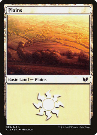 Plains (323) [Commander 2015] | Spectrum Games