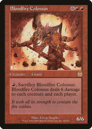 Bloodfire Colossus [Apocalypse] | Spectrum Games