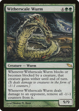 Witherscale Wurm [Shadowmoor] | Spectrum Games