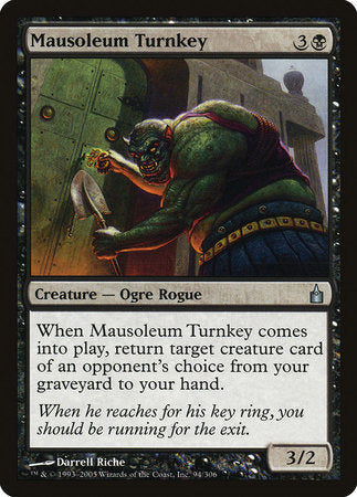 Mausoleum Turnkey [Ravnica: City of Guilds] | Spectrum Games
