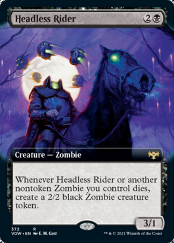 Headless Rider (Extended) [Innistrad: Crimson Vow] | Spectrum Games