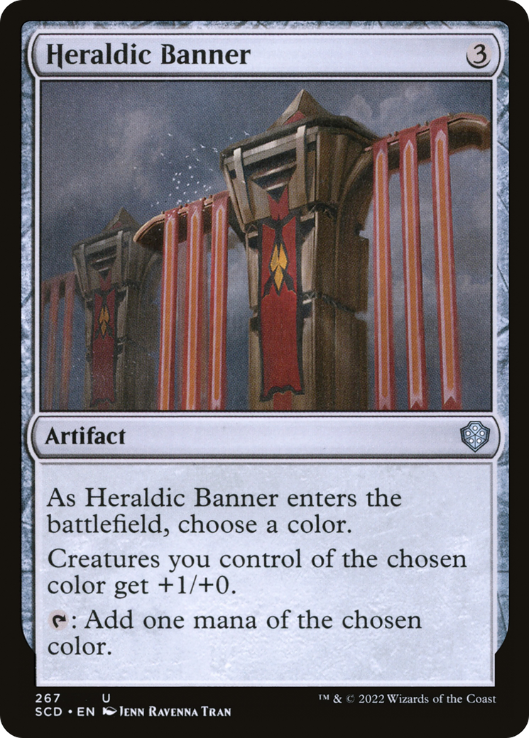 Heraldic Banner [Starter Commander Decks] | Spectrum Games