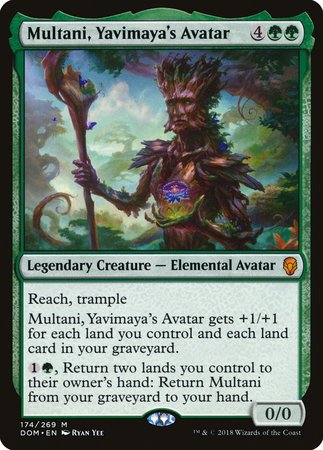 Multani, Yavimaya's Avatar [Dominaria] | Spectrum Games