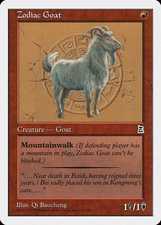 Zodiac Goat [Portal Three Kingdoms] | Spectrum Games