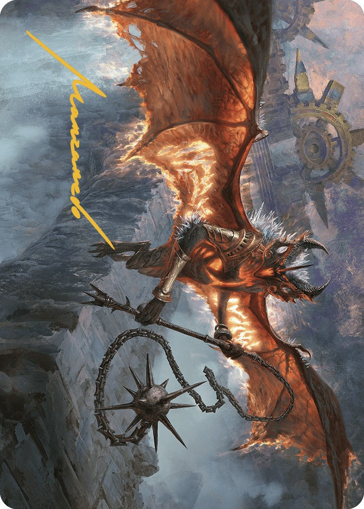 Bloodletter of Aclazotz Art Card (15/81) (Gold-Stamped Signature) [The Lost Caverns of Ixalan Art Series] | Spectrum Games