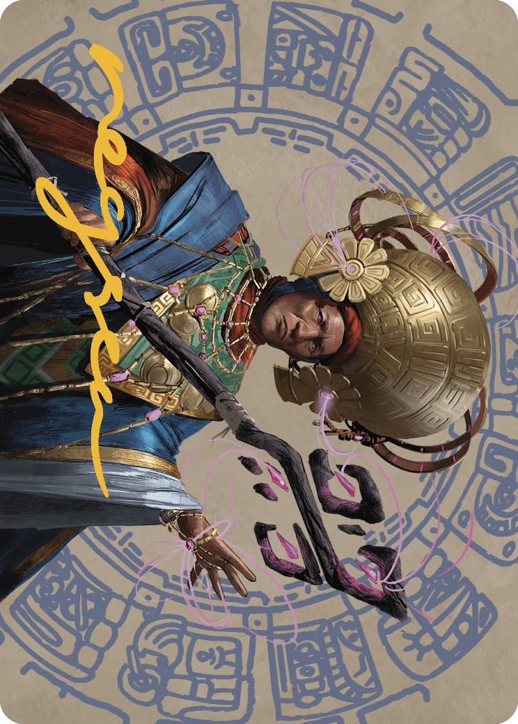 Akal Pakal, First Among Equals Art Card (46/81) (Gold-Stamped Signature) [The Lost Caverns of Ixalan Art Series] | Spectrum Games