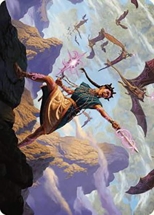 Warden of the Inner Sky Art Card [The Lost Caverns of Ixalan Art Series] | Spectrum Games