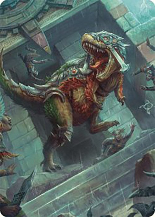 Carnage Tyrant Art Card [The Lost Caverns of Ixalan Art Series] | Spectrum Games