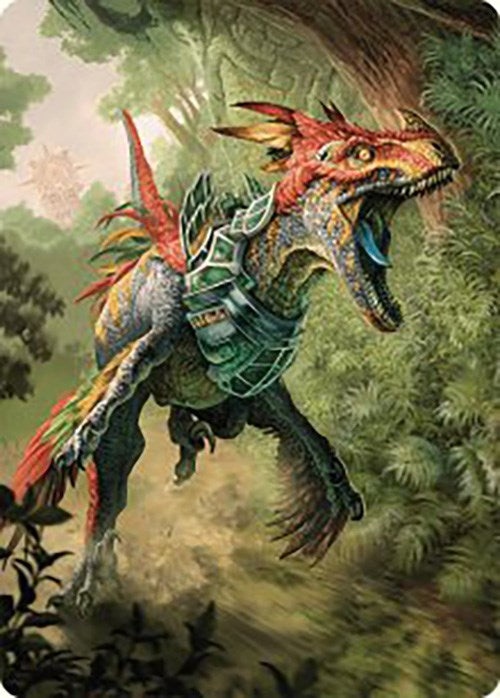 Dinosaur Token Art Card [The Lost Caverns of Ixalan Art Series] | Spectrum Games