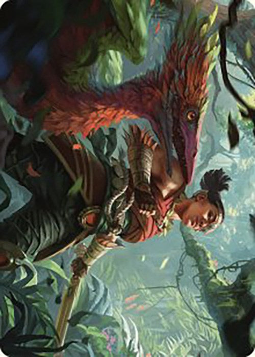 Wayta, Trainer Prodigy Art Card [The Lost Caverns of Ixalan Art Series] | Spectrum Games