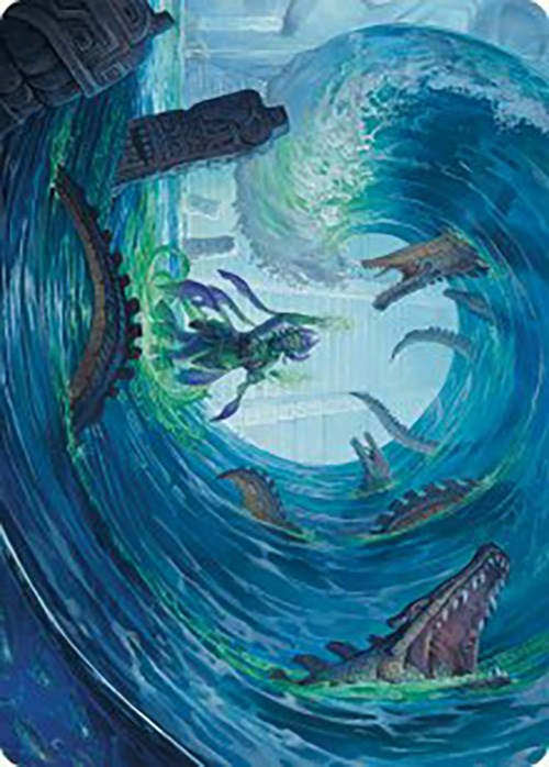 Wave Goodbye Art Card [The Lost Caverns of Ixalan Art Series] | Spectrum Games