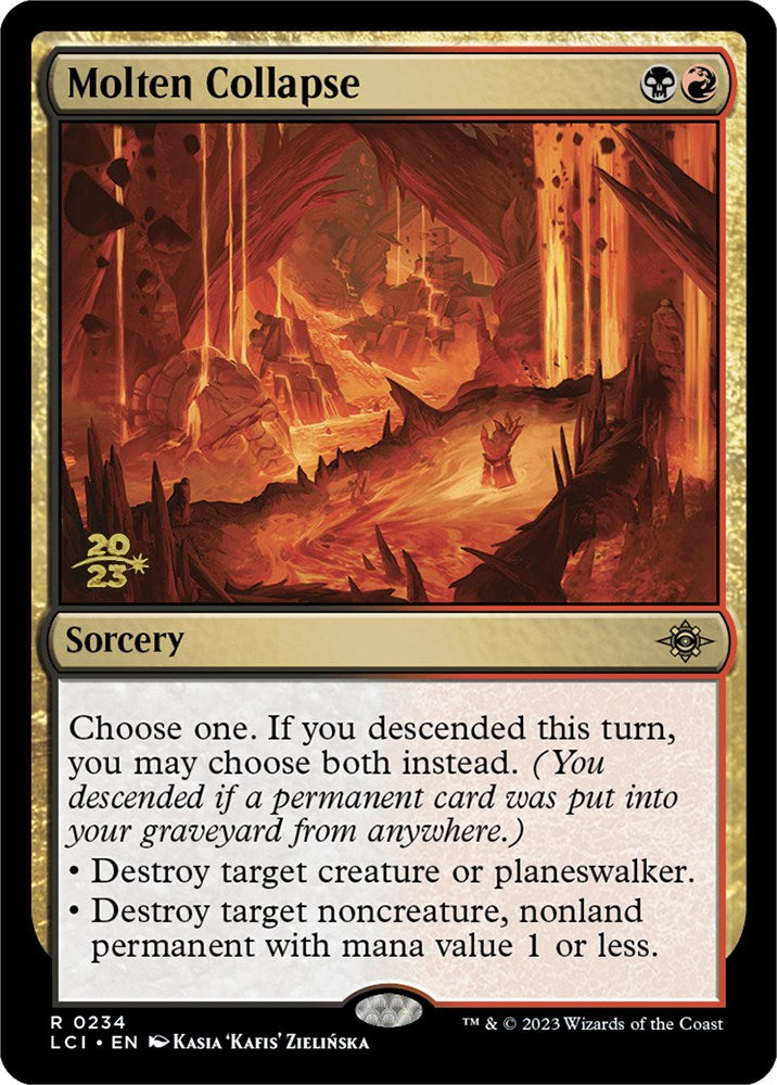 Molten Collapse [The Lost Caverns of Ixalan Prerelease Cards] | Spectrum Games