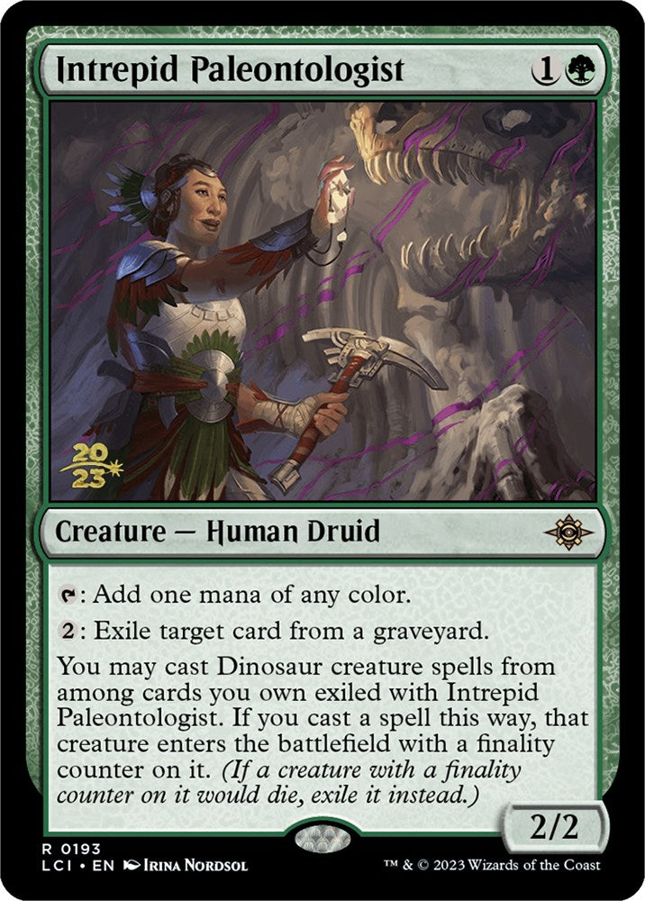 Intrepid Paleontologist [The Lost Caverns of Ixalan Prerelease Cards] | Spectrum Games