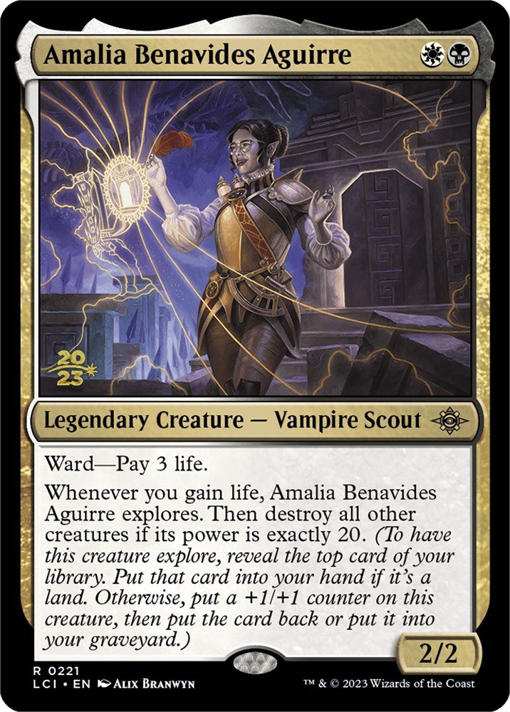 Amalia Benavides Aguirre [The Lost Caverns of Ixalan Prerelease Cards] | Spectrum Games