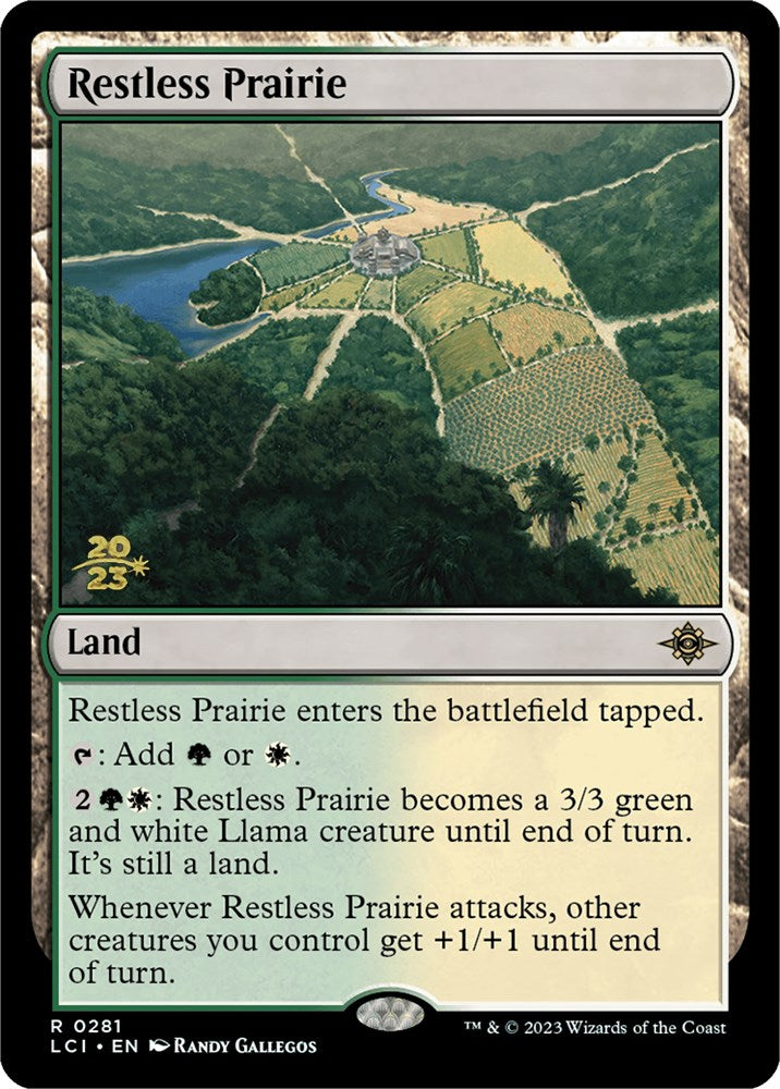 Restless Prairie [The Lost Caverns of Ixalan Prerelease Cards] | Spectrum Games