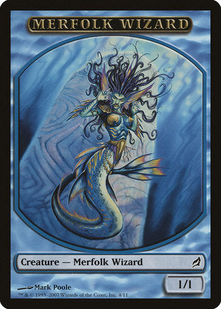 Merfolk Wizard Token [Lorwyn Tokens] | Spectrum Games